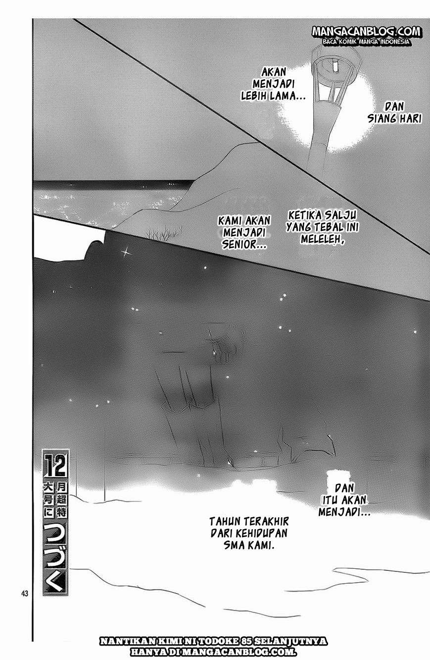 Kimi ni Todoke Chapter 84 Indonesia